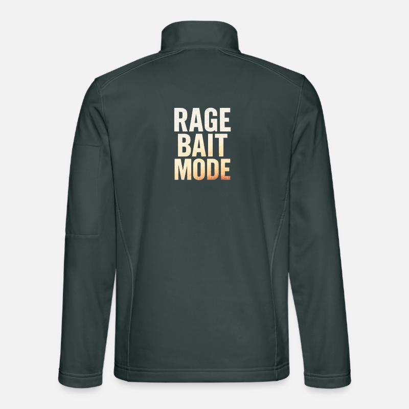 Mode appât enragé, dicton amusant Veste en tissu softshell Unisexe