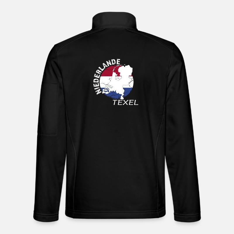 Texel - Unisex Softshelljacke - Schwarz