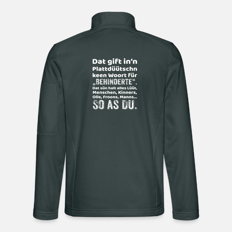 Low German Provocation Inclusion Unisex Softshell Jacket