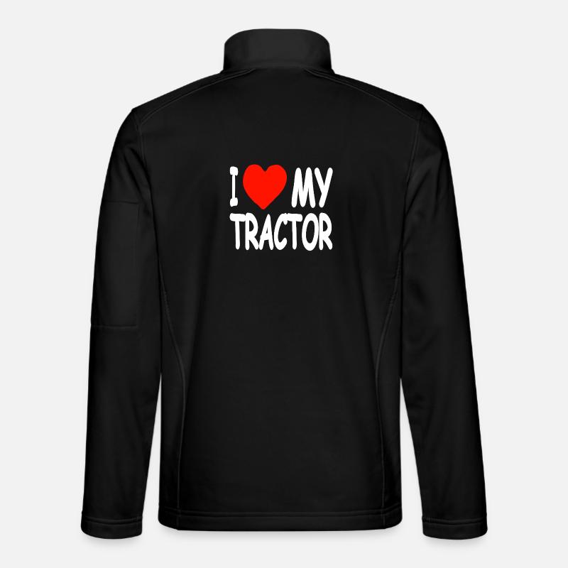 Tractor - Unisex Softshell Jacket - black