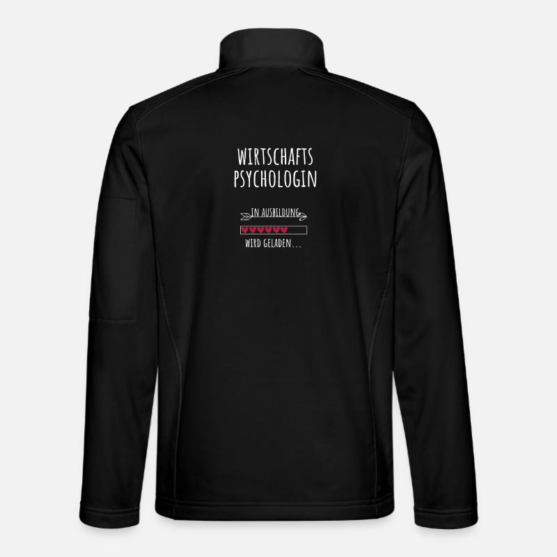 Business psychologist Studies Profession Education - Unisex Softshell Jacket - black