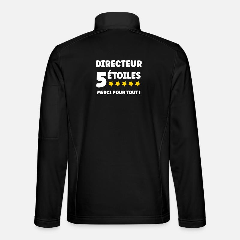 director - Unisex Softshell Jacket - black