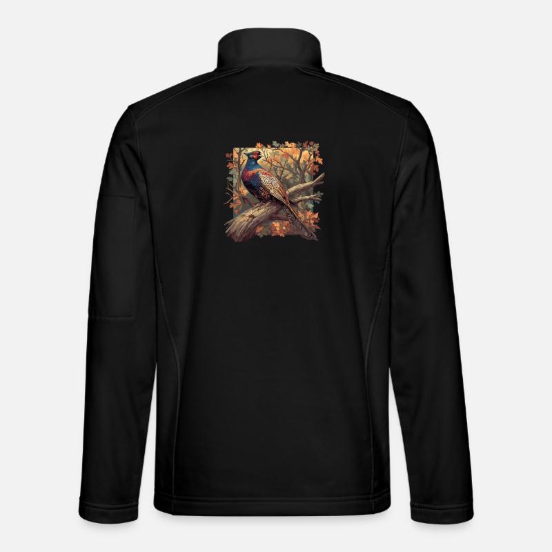 Fasane Fasan - Unisex Softshelljacke - Schwarz