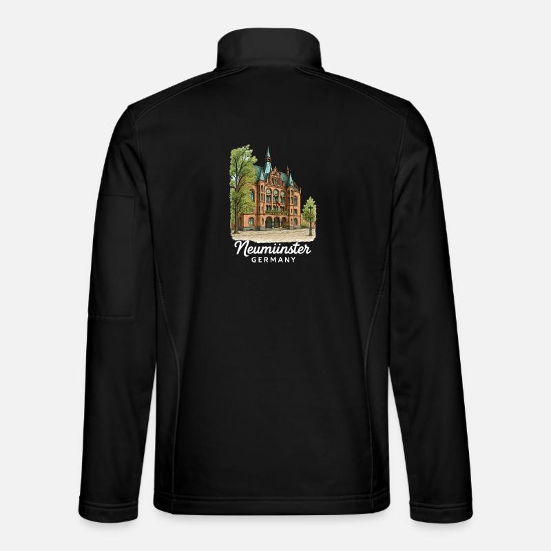 Neumünster - Unisex Softshell Jacket - black