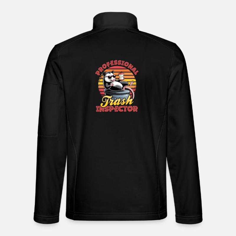 Funny Opossum - Unisex Softshell Jacket - black