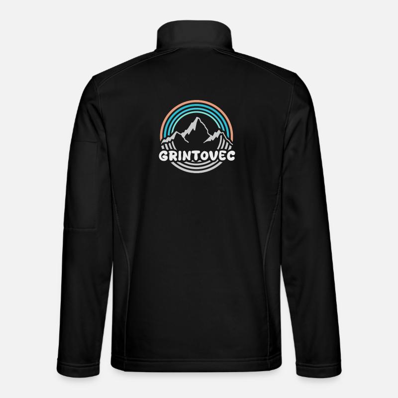 Mount Grintovec - Unisex Softshell Jacket - black