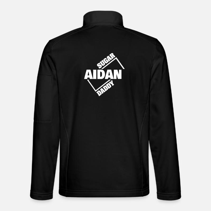 AIDAN - Unisex Softshell Jacket - black