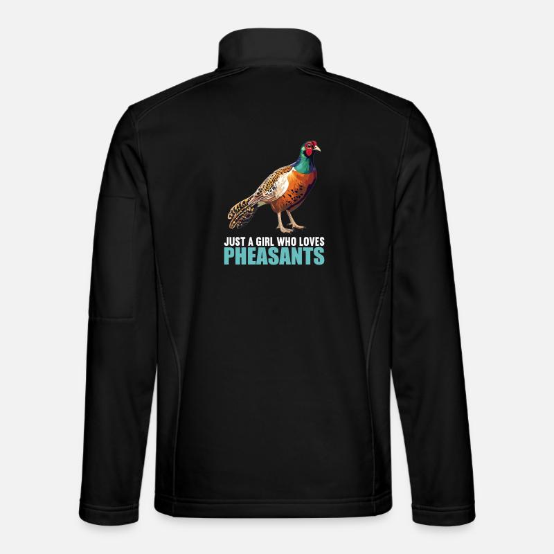 Pheasants Pheasant - Unisex Softshell Jacket - black