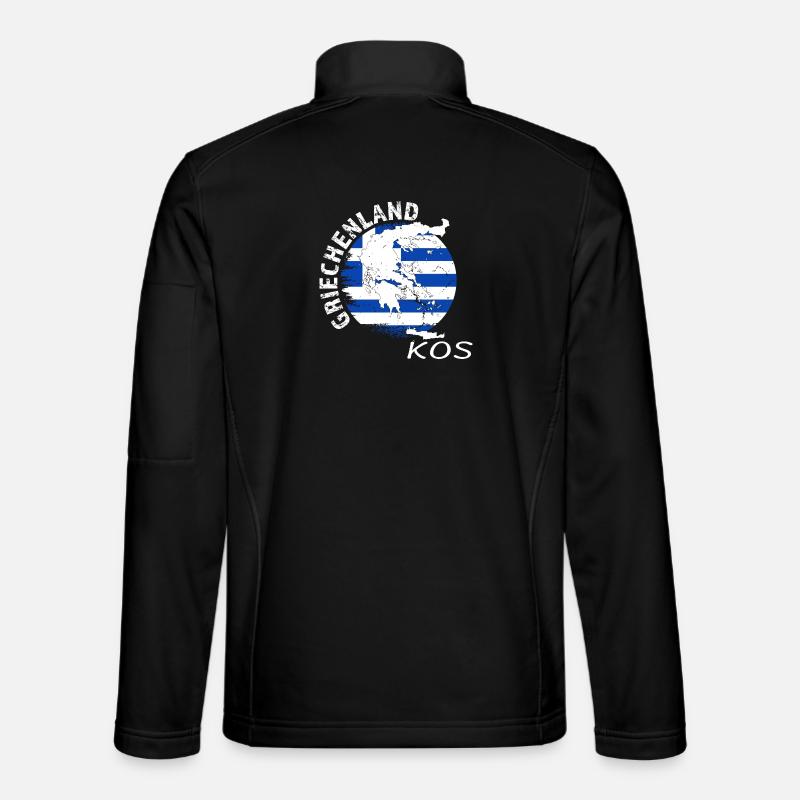 Kos - Unisex Softshell Jacket - black