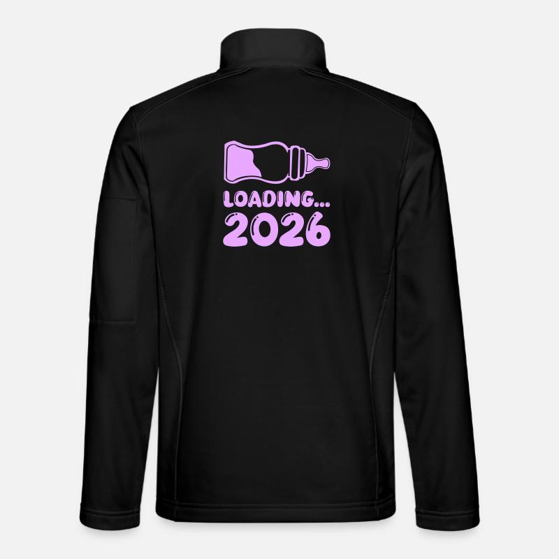 Loading 2026 Baby Bottle - Unisex Softshell Jacket - black