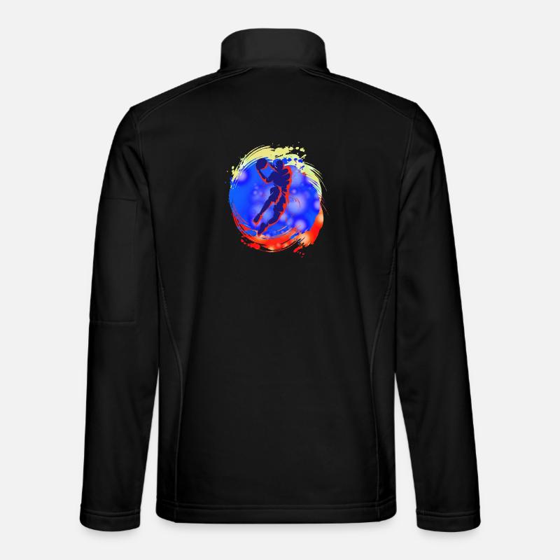 Basketball - Unisex Softshell Jacket - black