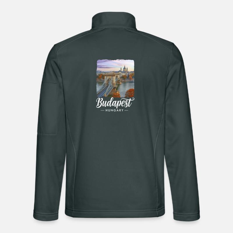 Budapest Ungarn Unisex Softshelljacke