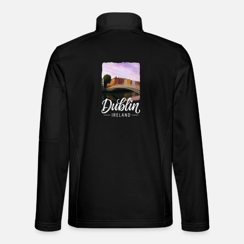 Dublin - Unisex Softshell Jacket - black