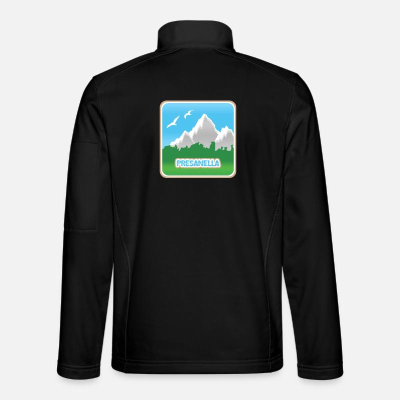 Presanella - Unisex Softshelljacke - Schwarz