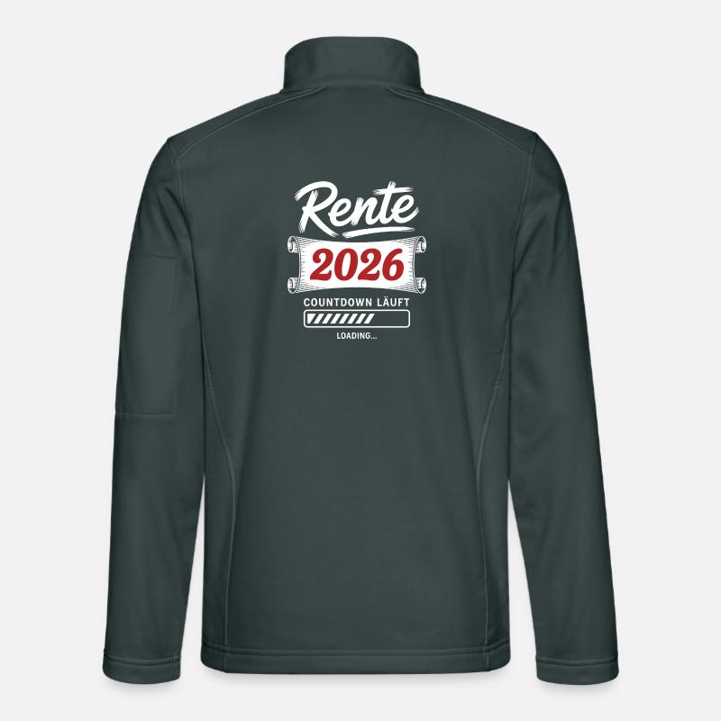 Le compte à rebours de la rente 2026 est lancé Veste en tissu softshell Unisexe