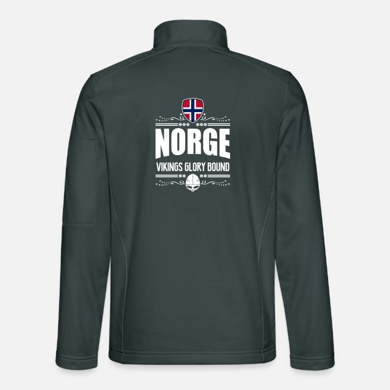 NORVÈGE - NORGE VIKINGS GLORY Veste en tissu softshell Unisexe