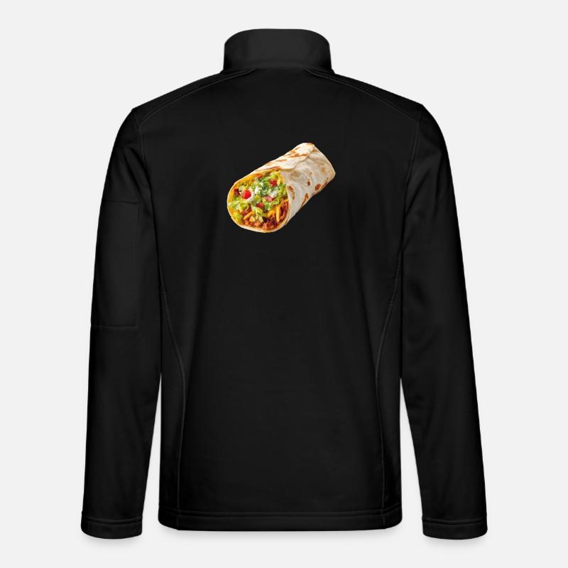 Burrito - Unisex Softshelljacke - Schwarz