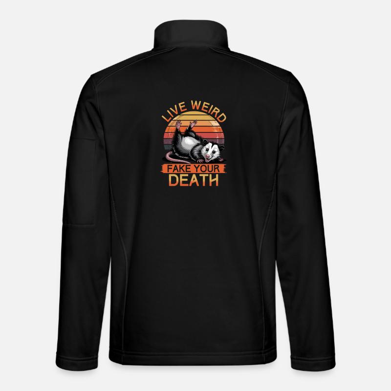 Drôle d’opossum Veste en tissu softshell Unisexe