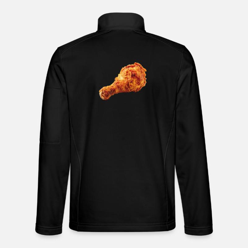 Fried Chicken Wing Fast Food Unisex Softshell Jacket