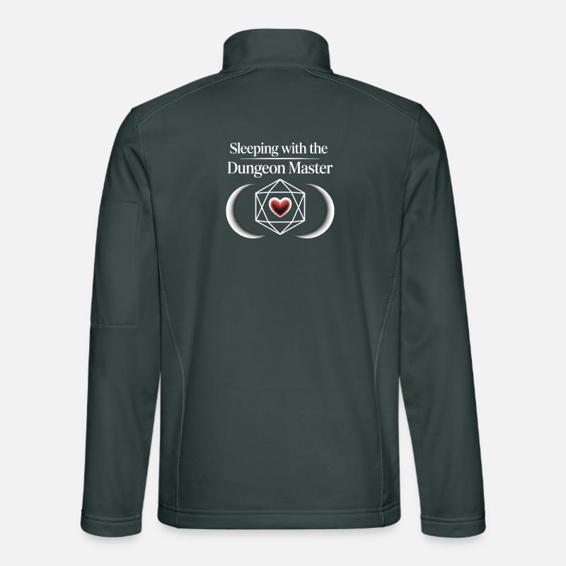 Sleeping with the D*ngeon Master - Funny D'n'D Unisex Softshell Jacket
