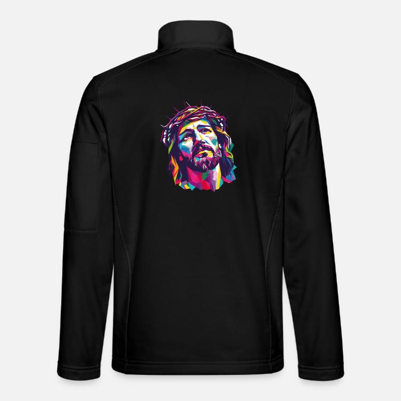 Jesus Unisex Softshell Jacket