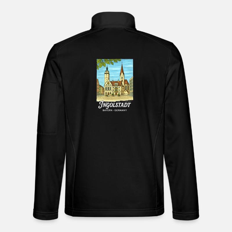 Ingolstadt - Unisex Softshell Jacket - black