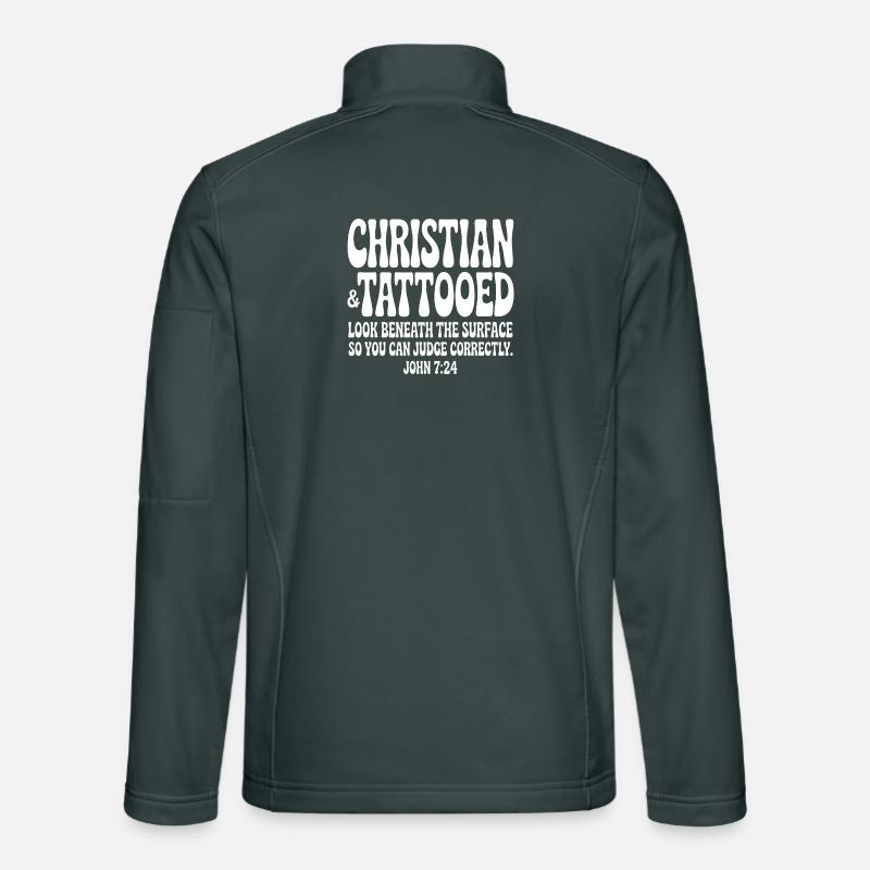 Christian Ink Look Beneath the Surface Unisex Softshell Jacket