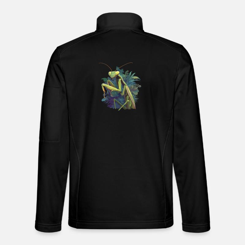 Praying mantises Praying mantis - Unisex Softshell Jacket - black