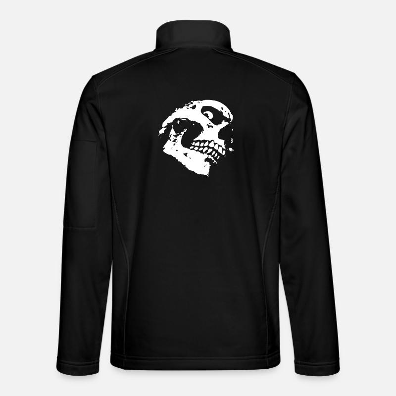Schädel - Unisex Softshelljacke - Schwarz