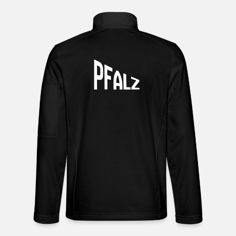 Pfalz - Unisex Softshelljacke - Schwarz