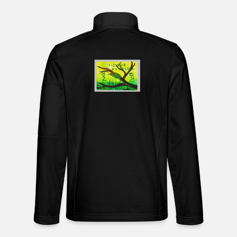 A5_Yig_Portrait - Unisex Softshelljacke - Schwarz