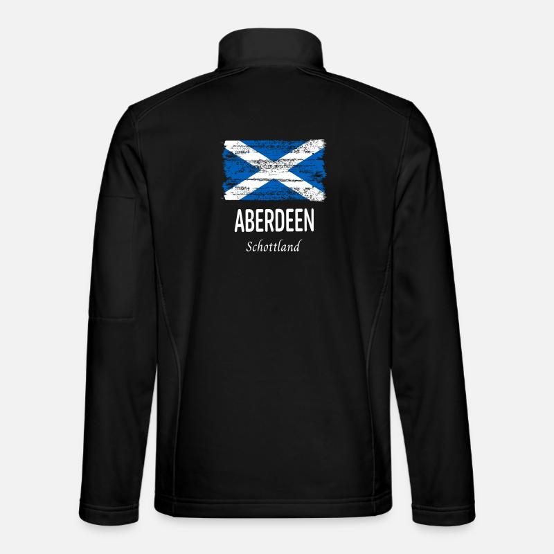 Aberdeen - Unisex Softshelljacke - Schwarz