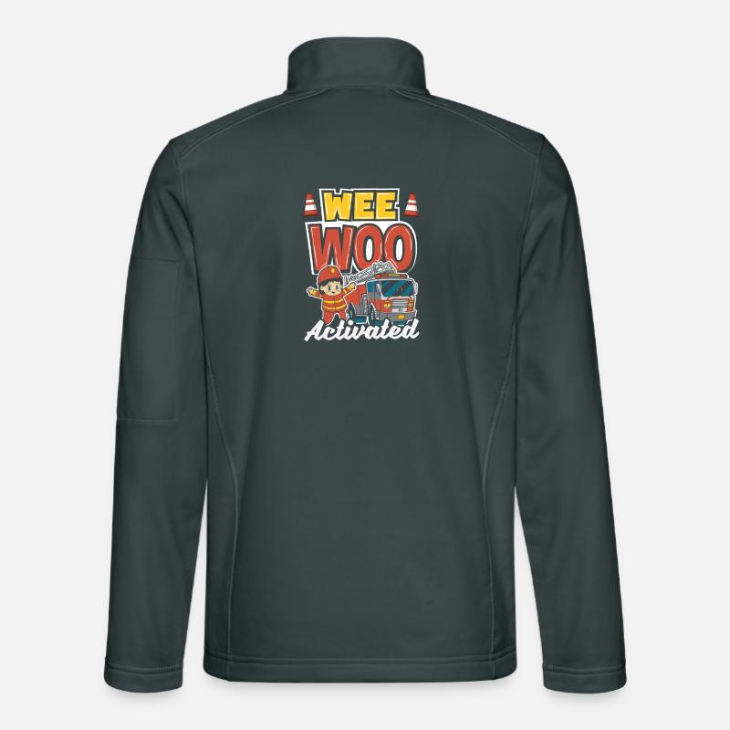 Wee Woo Squad Fire Tiny Feuerwehrmann Unisex Softshelljacke