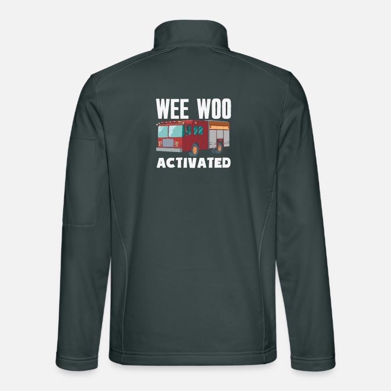 Wee Woo Squad Fire Tiny Feuerwehrmann Unisex Softshelljacke