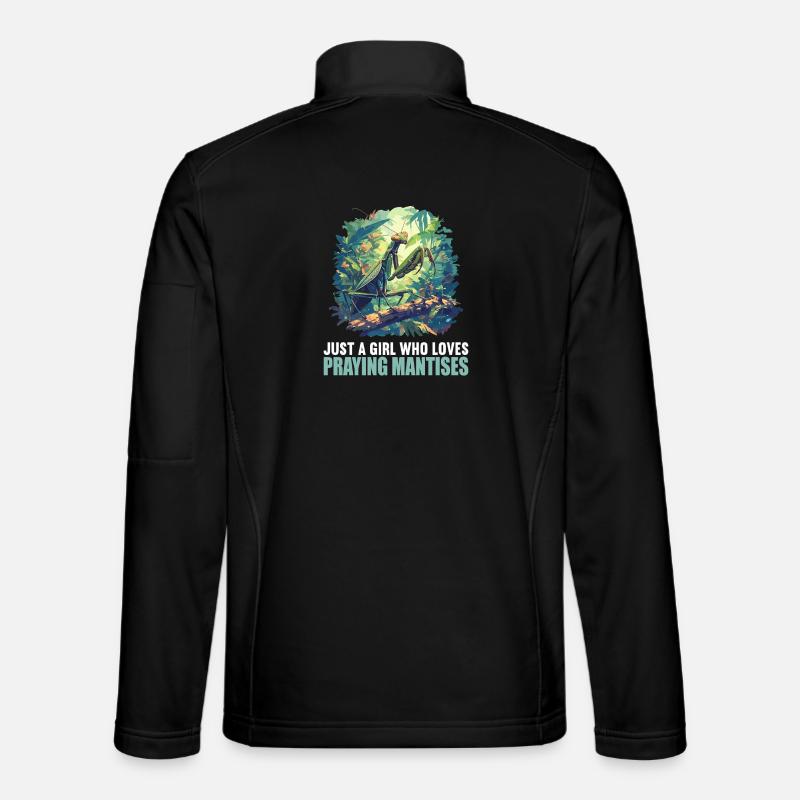 Praying mantises Praying mantis - Unisex Softshell Jacket - black