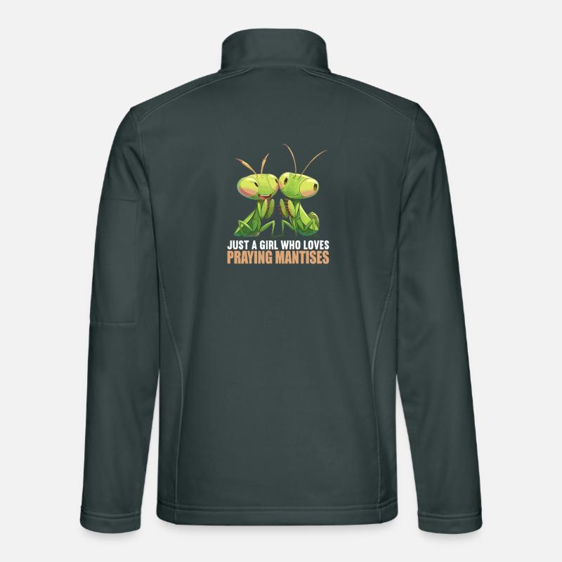 Praying mantises Praying mantis Unisex Softshell Jacket