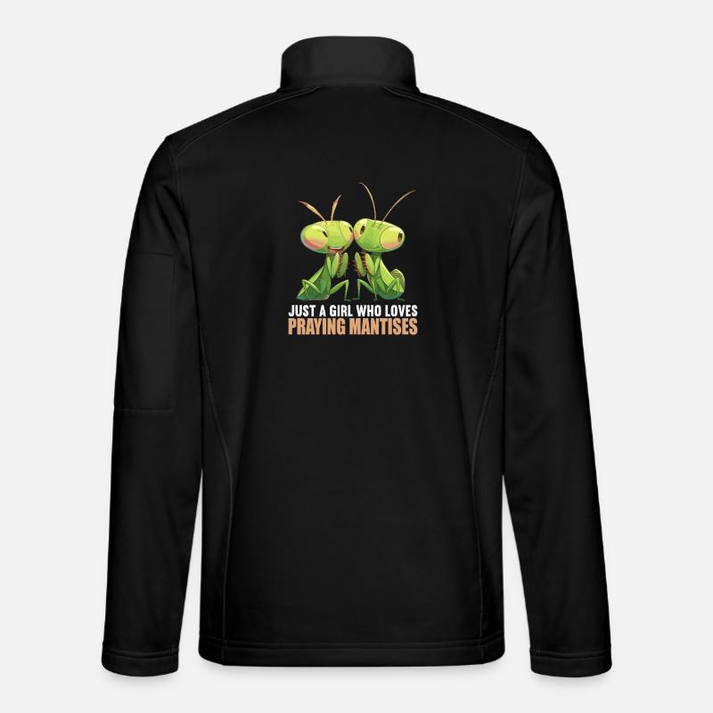 Praying mantises Praying mantis - Unisex Softshell Jacket - black