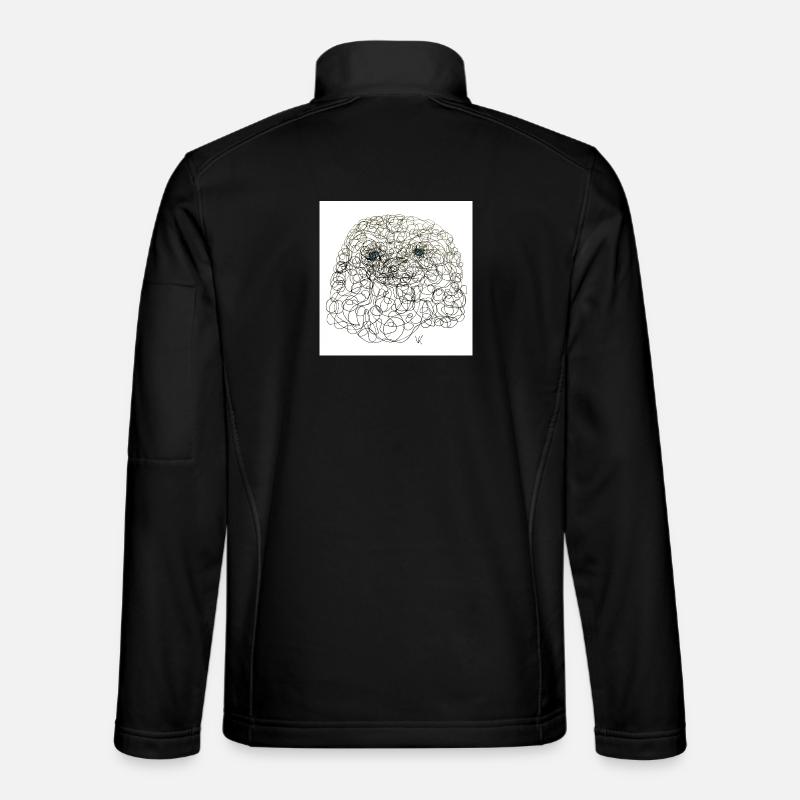 Curly Sherly - Unisex Softshell Jacket - black