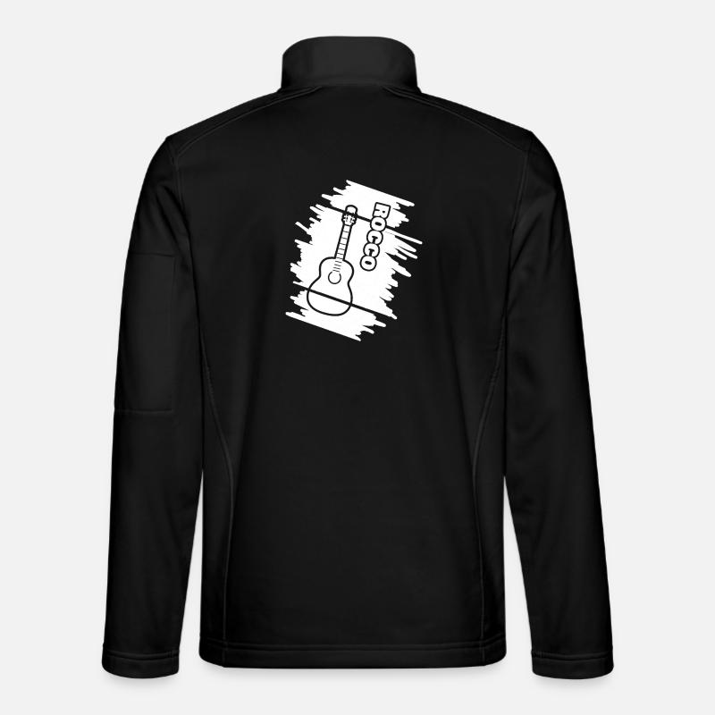 Guitar Rocco - Unisex Softshell Jacket - black