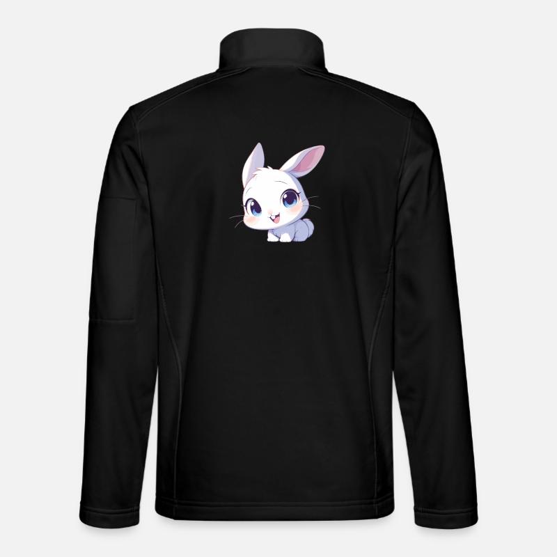 Lapin Lapin - Veste en tissu softshell Unisexe - noir