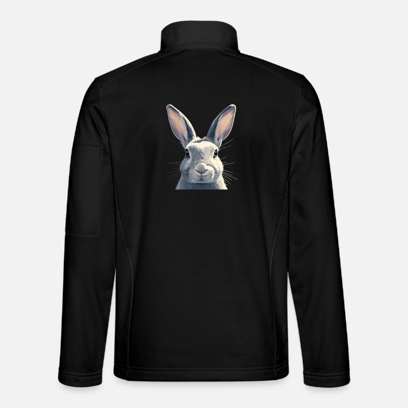 Lapin Lapin - Veste en tissu softshell Unisexe - noir