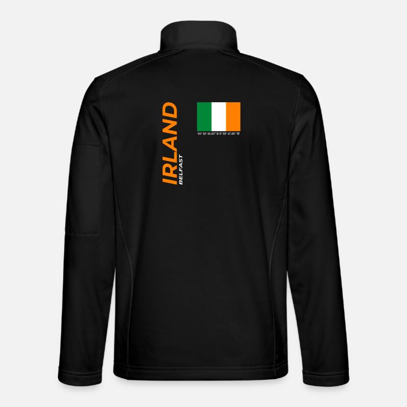 Belfast - Unisex Softshelljacke - Schwarz