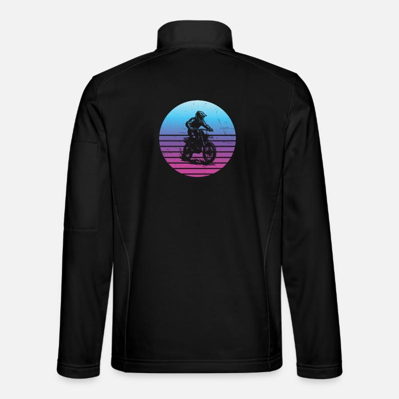 Déclaration directe sur le motocross Veste en tissu softshell Unisexe