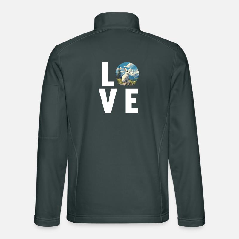 Lapin Lapin Veste en tissu softshell Unisexe