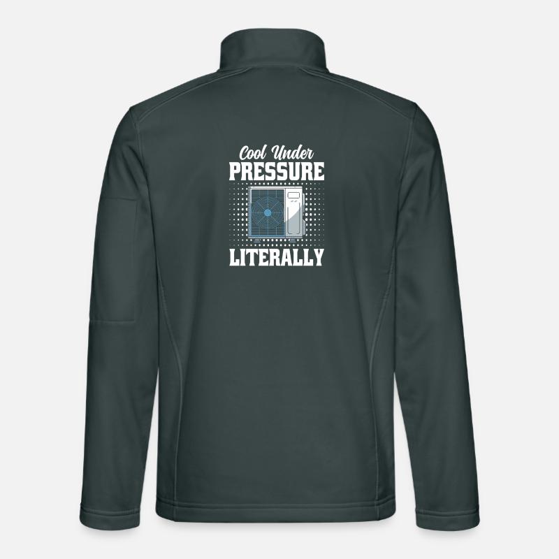 HVAC Techniker Spruch - Lüftung Profis Männer Unisex Softshelljacke
