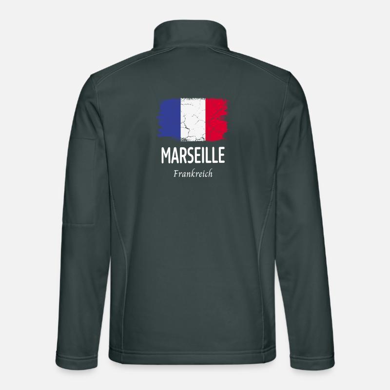 Marseille Veste en tissu softshell Unisexe