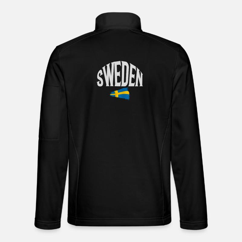 Sweden - Unisex Softshelljacke - Schwarz