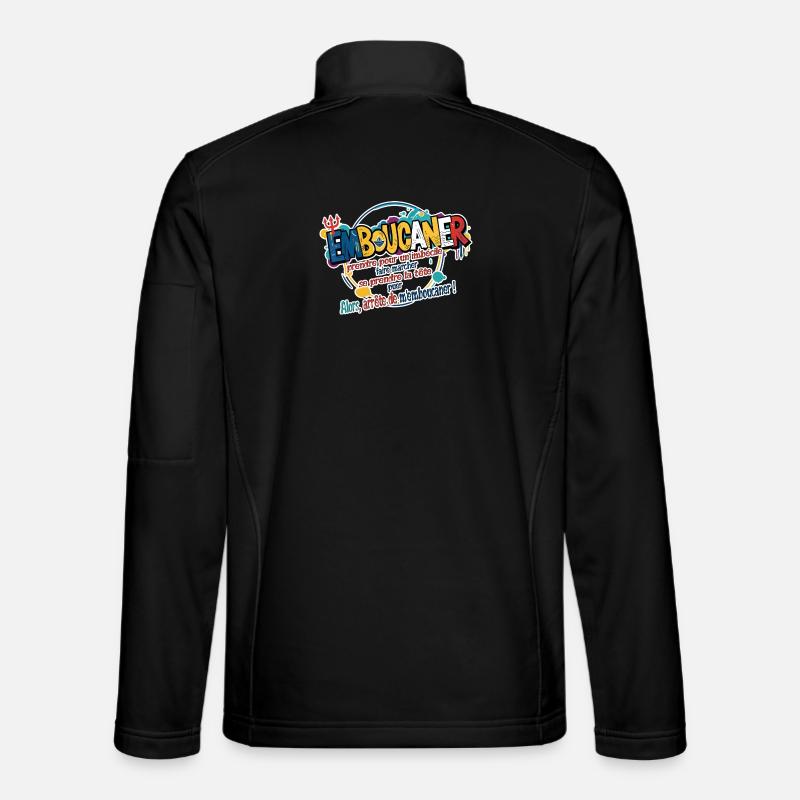 Marseille Slang Art - Emboucaner Expression Design Unisex Softshell Jacket