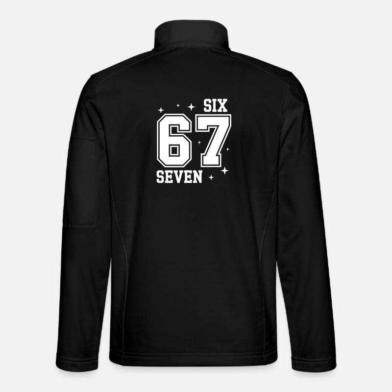 67 - Six Seven SixSeven 6-7 - Unisex Softshelljacke - Schwarz