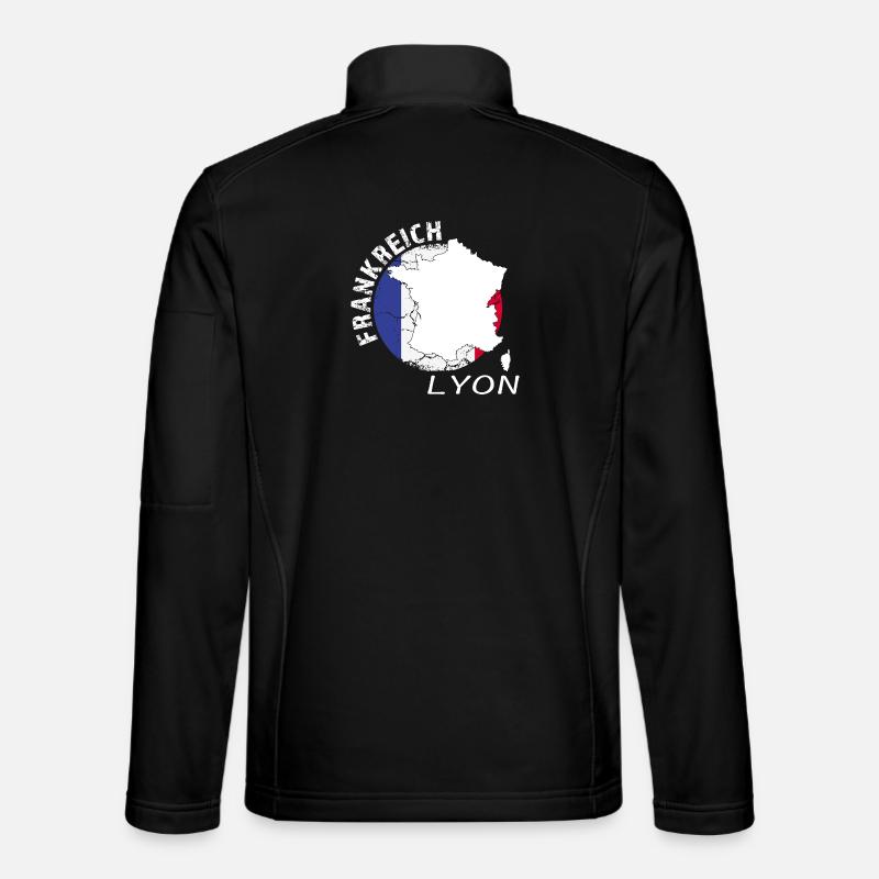 Lyon - Unisex Softshell Jacket - black